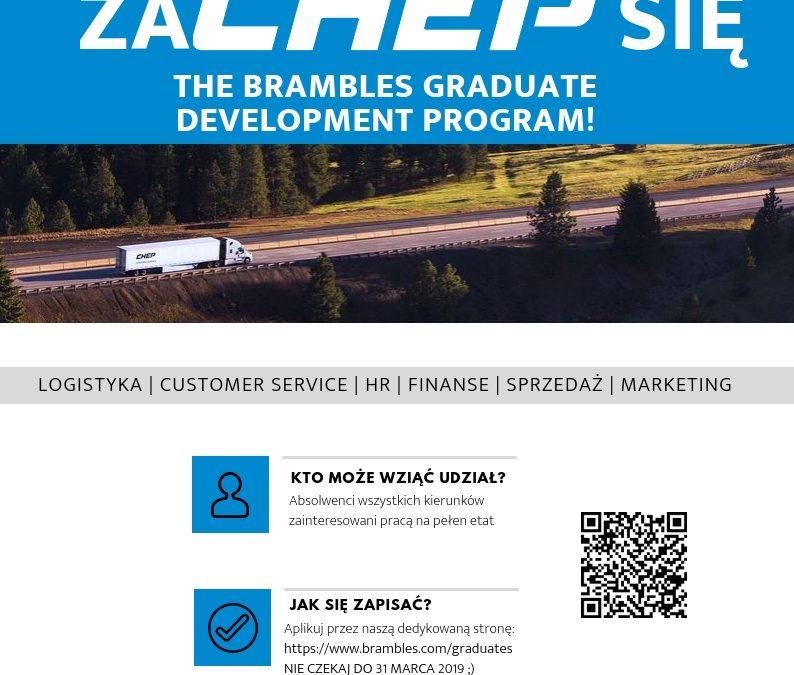 ZaCHEP się – The brambles graduate development program!