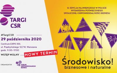 Nowy termin 8. Targów CSR: 29 października 2020 r.