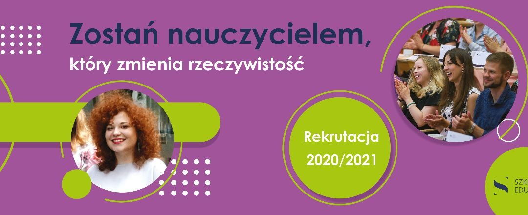 Trwa rekrutacja do Szkoły Edukacji