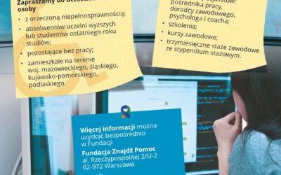 Projekt „Droga do wymarzonej pracy dla absolwenta z niepełnosprawnością” – Skorzystaj już dziś!