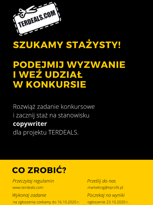 Konkurs stażowy dla studentów