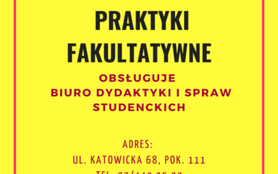 Program PRAKTYKI + od dzisiaj zrealizujesz w Biurze Dydaktyki i Spraw Studenckich