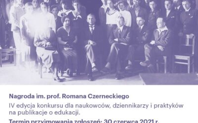 Nagroda im. prof. Romana Czerneckiego dla autorów publikacji o edukacji