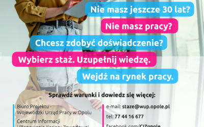 Opolskie staże z PO WERem – studencie zgłoś się do projektu