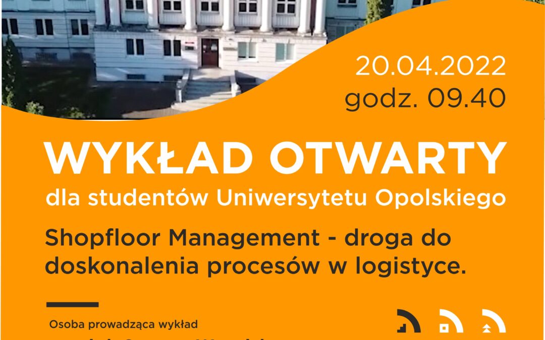 Wykład otwarty nt. Shopfloor Management