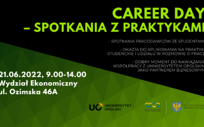 Career Day na Wydziale Ekonomicznym – spotkania z praktykami! Weź udział w spotkaniu i zdobądź atrakcyjne zatrudnienie