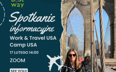 Webinar: Spotkanie informacyjne “Work and Travel USA, Camp USA” | 17.02.2023 godz. 14:00